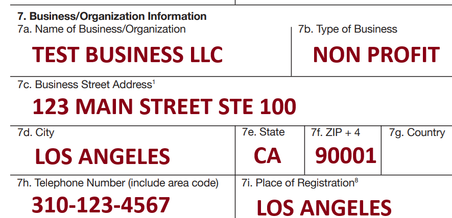 1583 for Business Guidelines (Firm, Corporations, LLCs, and etc) - PSM ...